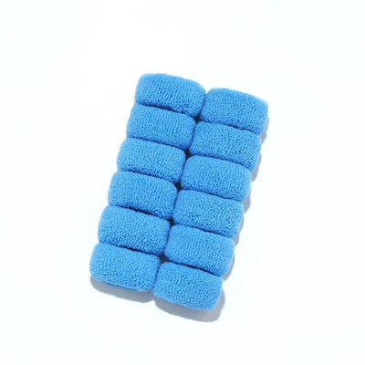 2/6/12 Gb Sieviešu Meitenes Jauki Adīšana Cietas Elastīgas Matu Lentes Bērni Mīkstas Matu Scrunchies Matu Kaklasaites Bērnu Matu Aksesuāru Komplekts