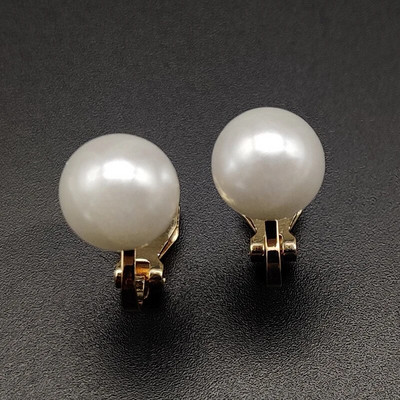 1paar simuleeritud pärliklambriga kõrvarõngal Stud Cz augustamata kõrvarõngas naistele kõrvaklamber võlts augustamine kõrvarõngas kõrvamansett augustamata