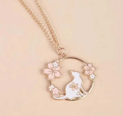 Mood multifilmid kohvitass kassi metallist emailiga ripats kaelakee loominguline trendikas armas naiste ehted aksessuaarid kingitus sõpradele