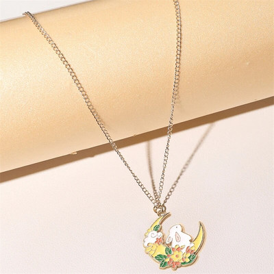 Mood multifilmid kohvitass kassi metallist emailiga ripats kaelakee loominguline trendikas armas naiste ehted aksessuaarid kingitus sõpradele