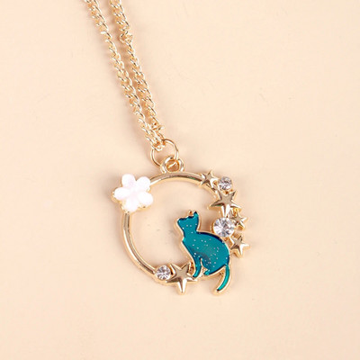 Mood multifilmid kohvitass kassi metallist emailiga ripats kaelakee loominguline trendikas armas naiste ehted aksessuaarid kingitus sõpradele