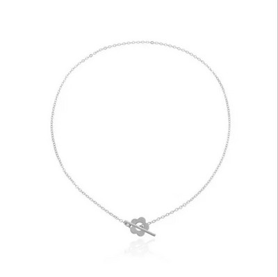 Vienkāršas melnā kristāla stikla pērlīšu kaklarotas Bohēmijas sievietēm dobi ziedu kulons īsa kaklarota vasaras meiteņu rotaslietas dāvanas