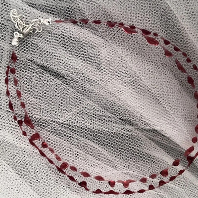 Gothic Punk Style Blood Droplet Choker Ogrlica za žene Ogrlica s kratkim lancem Nakit za zabavu Pokloni