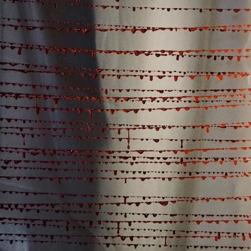 Gothic Punk Style Blood Droplet Choker Ogrlica za žene Ogrlica s kratkim lancem Nakit za zabavu Pokloni