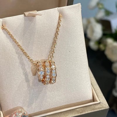 2023 m. naujo dizaino mados sidabru dengtos inkrustuotos cirkonio gyvatės rankogalių apyrankės Prabangios moteriškos apyrankės Vestuviniai papuošalai Priedai Dovana