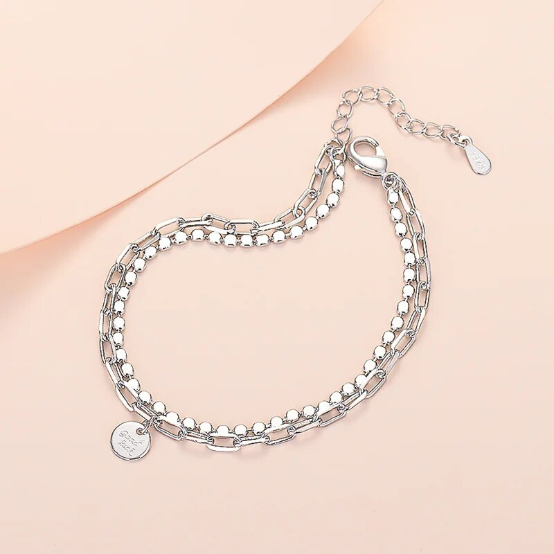 Jauns Good Luck Divslāņu roku apģērbs Fashion Elegant Unikāls sieviešu juvelierizstrādājumu dāvana