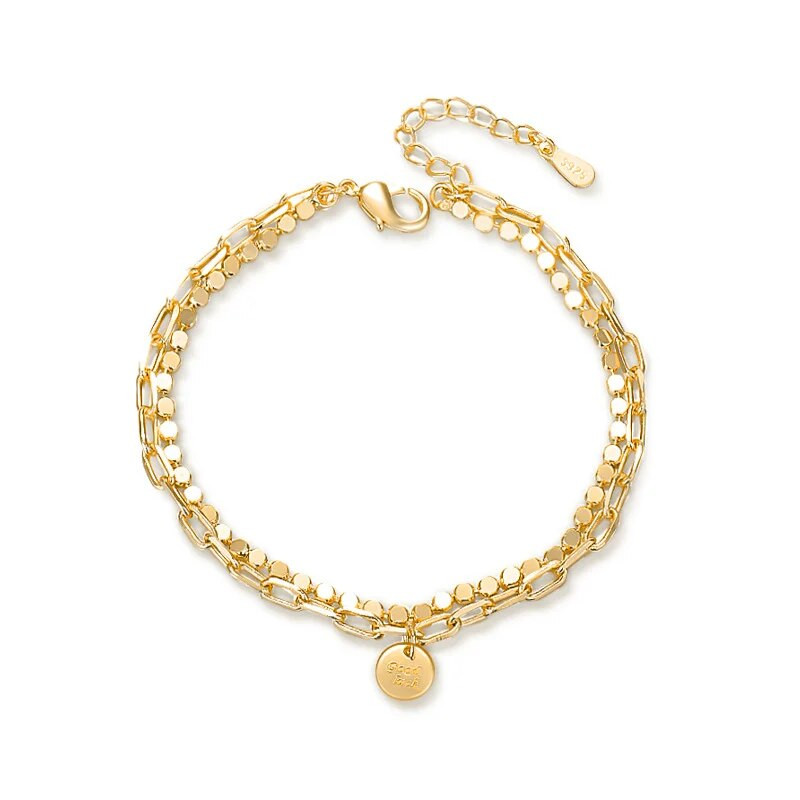 Jauns Good Luck Divslāņu roku apģērbs Fashion Elegant Unikāls sieviešu juvelierizstrādājumu dāvana