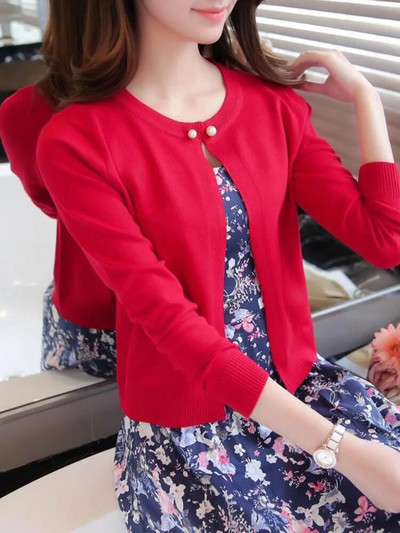 Pavasario rudens megztinis megztinis suknele nuo saulės skara plonas paltas ilgomis rankovėmis megztinis megztinis mergina moteris vasaros oro kondicionierius