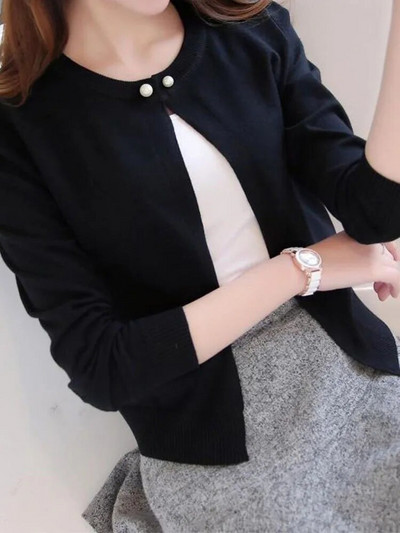 Pavasario rudens megztinis megztinis suknele nuo saulės skara plonas paltas ilgomis rankovėmis megztinis megztinis mergina moteris vasaros oro kondicionierius