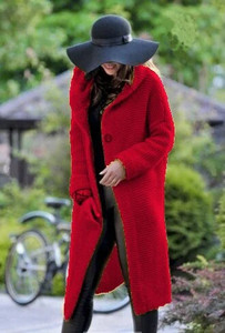 Γυναικείες μπλούζες με μακριές πλεκτή ζακέτα, vintage μονόχρωμες, κομψές, χαλαρές μαλακές παλτό πουλόβερ Κορεατικής μόδας Streetwear Ρούχα