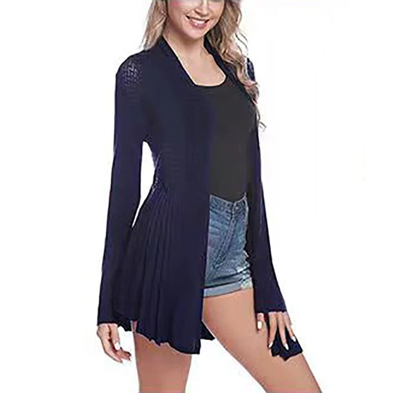 Rudens mados moteriškas megztinis megztinis 2023 m. naujas stilius Atsitiktinis megztas megztinis Nemokamas pristatymas Juodas megztinis Moteriškas megztinis