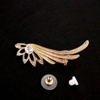 Αξεσουάρ για γυναίκες Hollow Angel Wings Ear Clip Ear κρεμαστά σκουλαρίκια Lover Δώρο για τη γιορτή της μητέρας Δώρο γενεθλίων Gothic Punk Jewelry