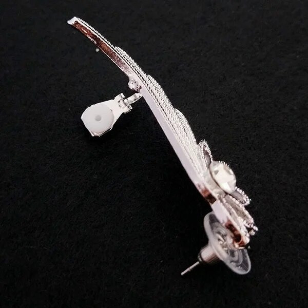 Dodaci za žene Šuplja anđeoska krila Kvačica za uho Viseće naušnice za uho Poklon za ljubavnika Poklon za Majčin dan Rođendanski poklon Gotički punk nakit