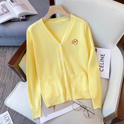 2022. aasta sügisene pikk kampsun Korea üherealine kootud magus multikas karu kootud jakk Naiste ülisuur kampsun