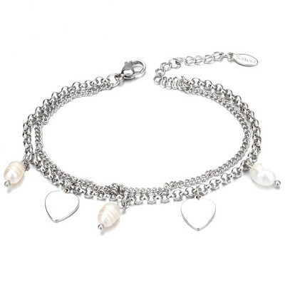 Jauna pūces ziloņa sirds Dzīvības koka šarmu rokassprādze nerūsējošā tērauda rokassprādzes Sieviešu DIY Juvelierizstrādājumu tauriņu rokassprādze sievietēm