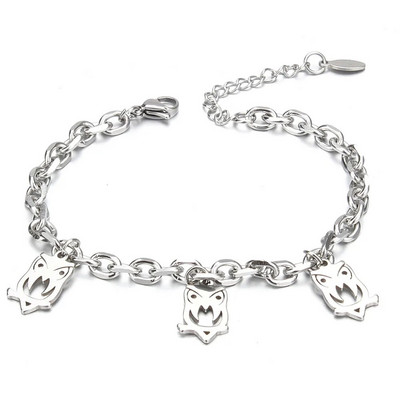 Jauna pūces ziloņa sirds Dzīvības koka šarmu rokassprādze nerūsējošā tērauda rokassprādzes Sieviešu DIY Juvelierizstrādājumu tauriņu rokassprādze sievietēm