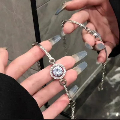 Új divatirányzat Egyedi dizájn Elegáns Exquisite Light Luxury cirkonszirom karkötő női ékszer party prémium ajándék nagykereskedés