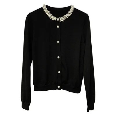 2023. gada pavasara temperamenta gaišs luksusa trikotāžas džemperis ar pērlītēm, vienkāršs vienkrāsains sieviešu džemperis