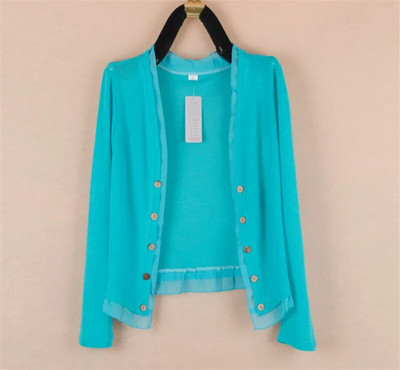 adīšana Jakas džemperis Sieviešu pavasaris Jauns Mode Brīvs Plāns Šalle Mētelis Topi Vasaras sauļošanās krekls Gaisa kondicionēšanas krekls 5XL