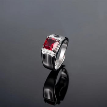 Модни мъжки дамски пръстени 925 сребърни бижута със скъпоценен камък кубичен цирконий Пръстен с отворен пръст за сватба, годежни парти орнаменти