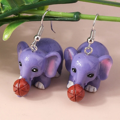 2023 Νέα μόδα Μωβ λουλούδια γυαλιά ηλίου Duck Butterfly Starfish Mermaid Dangle Σκουλαρίκια για Γυναικεία Δώρα γιορτινά κοσμήματα