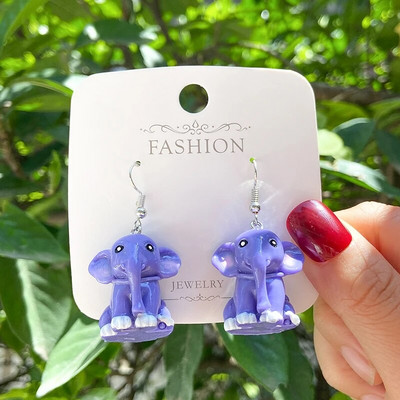 2023 Νέα μόδα Μωβ λουλούδια γυαλιά ηλίου Duck Butterfly Starfish Mermaid Dangle Σκουλαρίκια για Γυναικεία Δώρα γιορτινά κοσμήματα