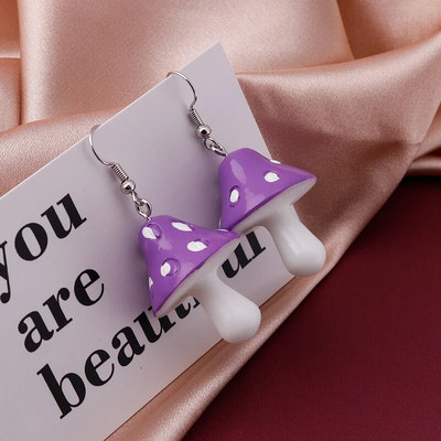 2023 Νέα μόδα Μωβ λουλούδια γυαλιά ηλίου Duck Butterfly Starfish Mermaid Dangle Σκουλαρίκια για Γυναικεία Δώρα γιορτινά κοσμήματα