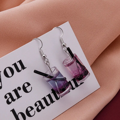 2023 Νέα μόδα Μωβ λουλούδια γυαλιά ηλίου Duck Butterfly Starfish Mermaid Dangle Σκουλαρίκια για Γυναικεία Δώρα γιορτινά κοσμήματα