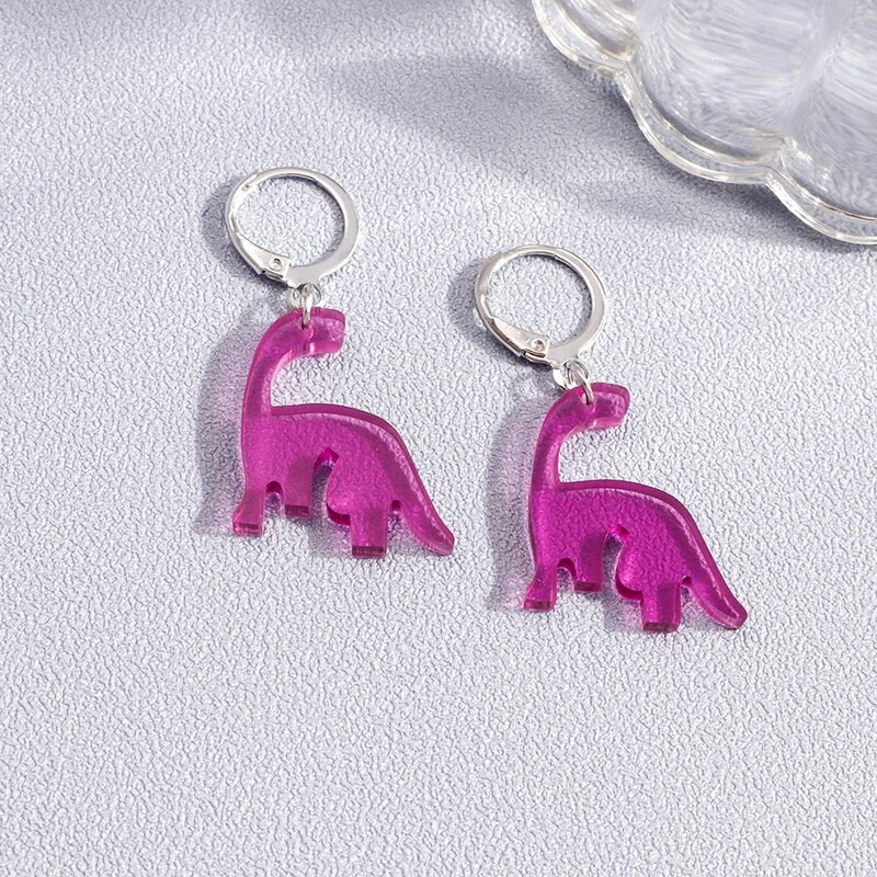 2023 Νέα μόδα Μωβ λουλούδια γυαλιά ηλίου Duck Butterfly Starfish Mermaid Dangle Σκουλαρίκια για Γυναικεία Δώρα γιορτινά κοσμήματα