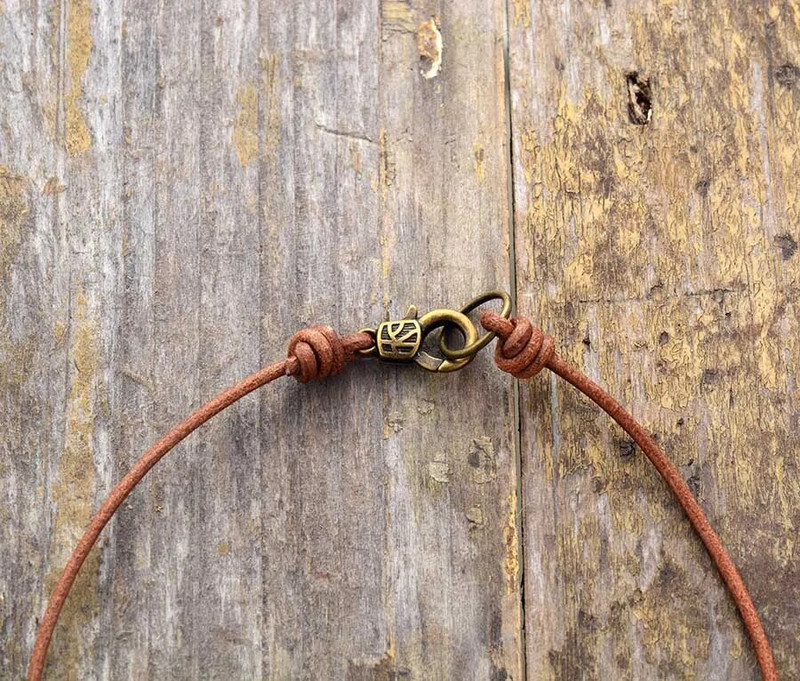 Νέα Chokers Κολιέ Ημιπολύτιμες πέτρες Κοντός γιακάς Γυναικεία δήλωση μόδας Κολιέ Vintage Δερμάτινα Κοσμήματα Bohemian