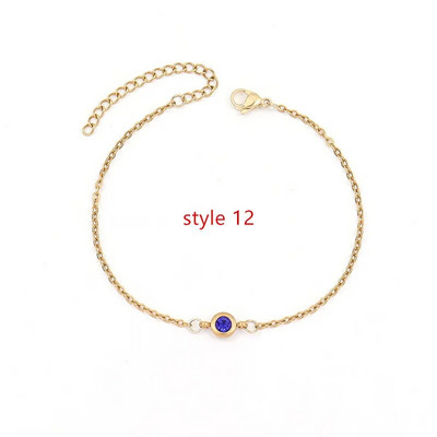 Új divat, kerek Pave cirkónium karkötő női kézzel készített rozsdamentes acél lánc karkötő női ékszer ajándék