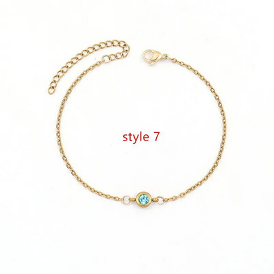 Új divat, kerek Pave cirkónium karkötő női kézzel készített rozsdamentes acél lánc karkötő női ékszer ajándék