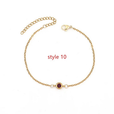 Új divat, kerek Pave cirkónium karkötő női kézzel készített rozsdamentes acél lánc karkötő női ékszer ajándék