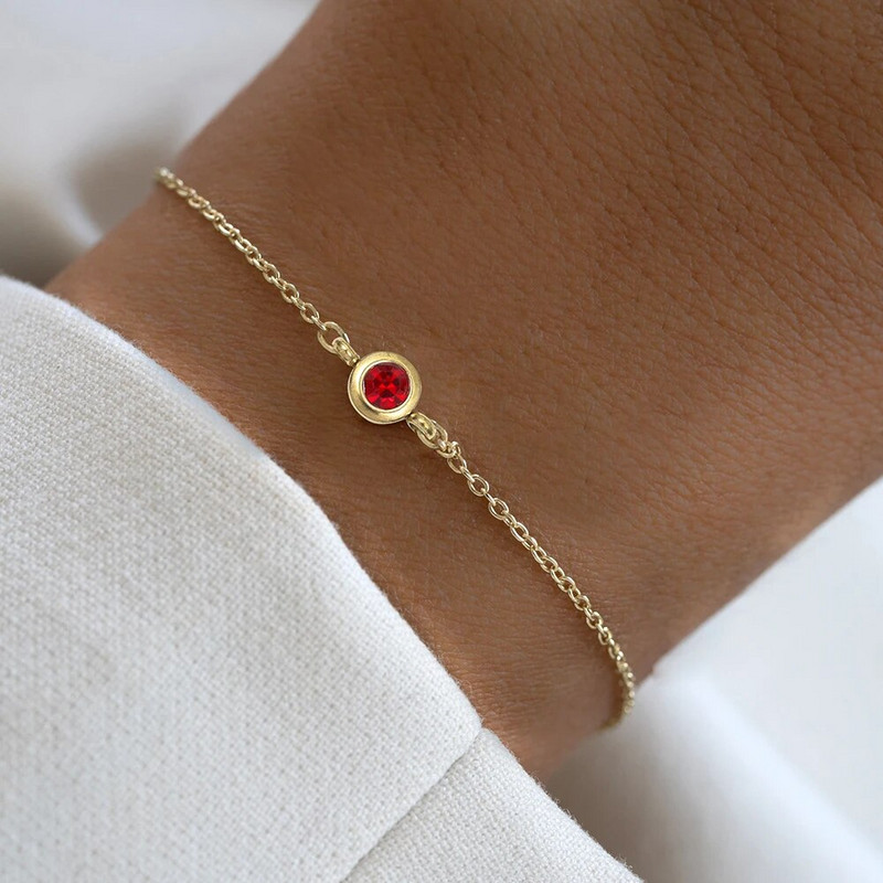 Új divat, kerek Pave cirkónium karkötő női kézzel készített rozsdamentes acél lánc karkötő női ékszer ajándék