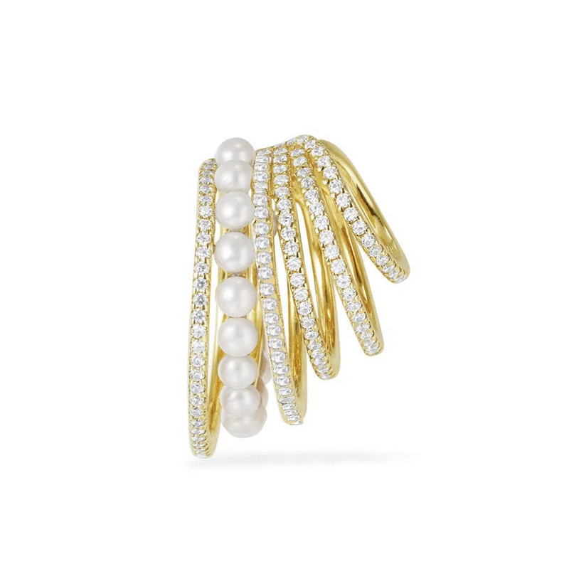 Fülmandzsetta szett Fülcsipesz Fülbevaló Finom gyöngykristály fülmandzsetták Hamis piercinges fülbevaló nőknek Karácsonyi cirkon fényes ékszerek