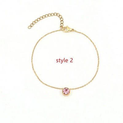 Jauna vintage apaļa šarmu rokassprādze sievietēm Pave cirkonija temperamenta nerūsējošā tērauda ķēdes rokassprādze sievietēm rotaslietas dāvana