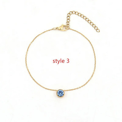 Jauna vintage apaļa šarmu rokassprādze sievietēm Pave cirkonija temperamenta nerūsējošā tērauda ķēdes rokassprādze sievietēm rotaslietas dāvana