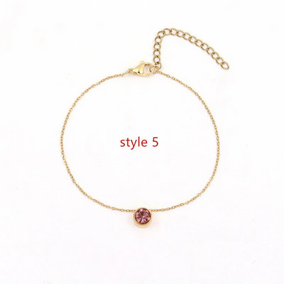 Jauna vintage apaļa šarmu rokassprādze sievietēm Pave cirkonija temperamenta nerūsējošā tērauda ķēdes rokassprādze sievietēm rotaslietas dāvana