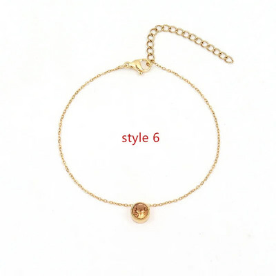 Jauna vintage apaļa šarmu rokassprādze sievietēm Pave cirkonija temperamenta nerūsējošā tērauda ķēdes rokassprādze sievietēm rotaslietas dāvana