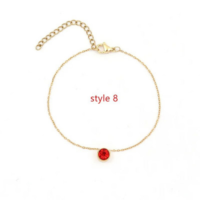 Jauna vintage apaļa šarmu rokassprādze sievietēm Pave cirkonija temperamenta nerūsējošā tērauda ķēdes rokassprādze sievietēm rotaslietas dāvana