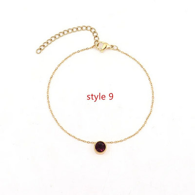 Jauna vintage apaļa šarmu rokassprādze sievietēm Pave cirkonija temperamenta nerūsējošā tērauda ķēdes rokassprādze sievietēm rotaslietas dāvana