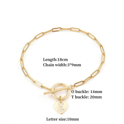 Mood 26 südame algustähega võlu naiste käevõru Klassikaline klambriga roostevabast terasest keti käevõru naistele ehted kingitus