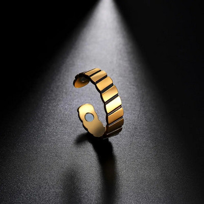 Skyrim férfi mágneses súlycsökkentő gyűrű, állítható, rozsdamentes acélból készült alkalmi egészségügyi karcsúsító gyűrűk ékszerek évfordulós ajándék 2023