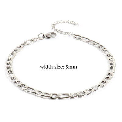 Nauja klasikinė O šoninė grandinėlės apyrankė moterims rankų darbo aukso spalvos nerūdijančio plieno grandinės apyrankė moterims papuošalų dovana