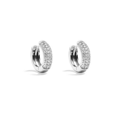 KEYOUNUO Zelta sudraba pildīti CZ Auskari Sievietēm Cirkona pīrsings Sieviešu stīpas Auskari Modes Ballīte Juvelierizstrādājumu vairumtirdzniecība