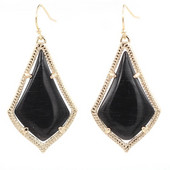 Madingi Cateye Stone viduje vandens lašo auskarai moterims