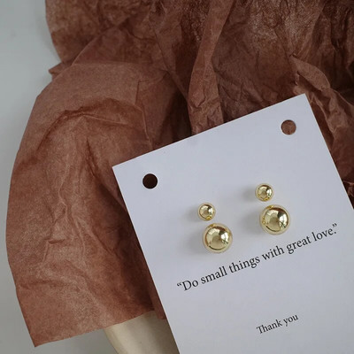 Korejiešu auskaru nags auss āķis klips auskari sievietēm četru dakšu iestatījums Cz zelta krāsas auskari Modes rotaslietas dāvana