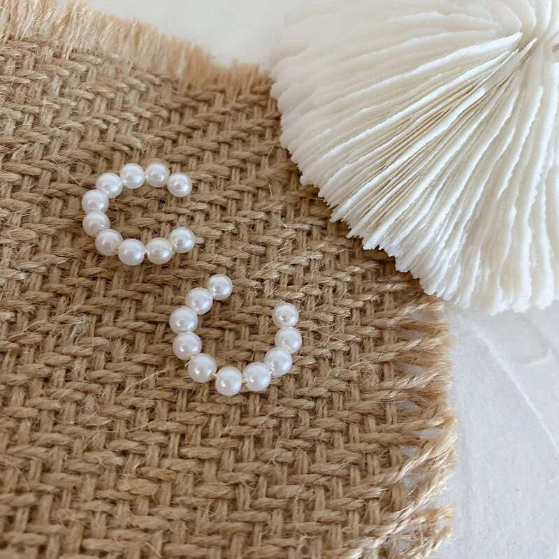 Elegant, simplu, imitație de perle, manșetă pentru ureche, piercing fals, cercei cu clip pentru femei, bijuterii de modă coreeană dulci pentru nuntă