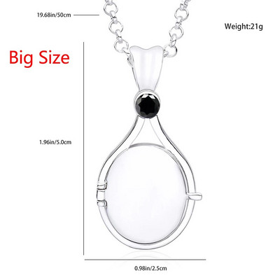 H2O Medaljoni ripats kaelakee Merineitsi hõbedane kristalliga lihtsalt lisage vesi Kaelakeed telefilmid Ehted naistele tüdrukutele