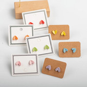 Mazie un jauki porcelāna daudzkrāsaini auskari pret alerģiju #LY407 barato percing accesorios oreja mujer kolczyki vairumtirdzniecība